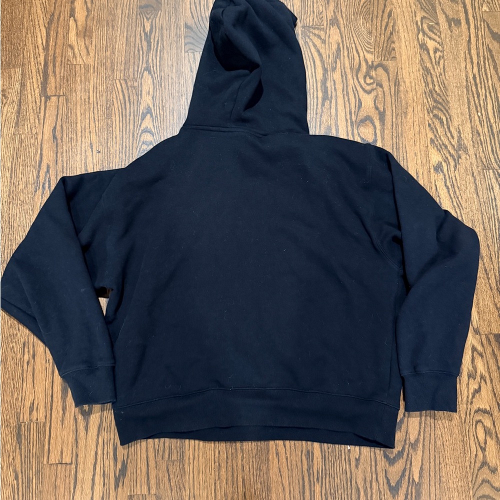 Aritzia Black sweatshirt hoodie perfect fit size Medium XL - Picture 3 of 3